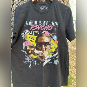 American Psycho Graphic Black T-Shirt